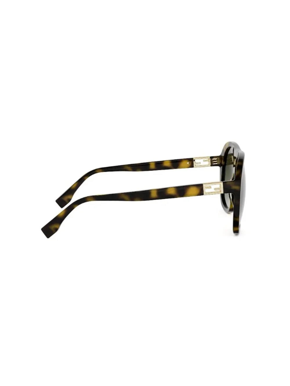 New FENDI Women's Sunglasses Acetate Frame BAGUETTE FE40223I 52P 57 Havana